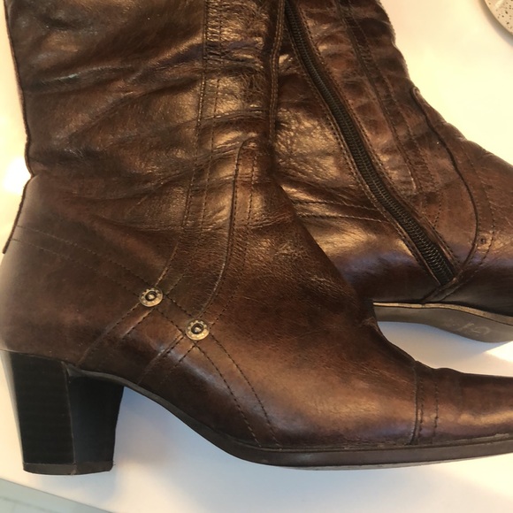 Italian leather boots - Picture 5 of 6